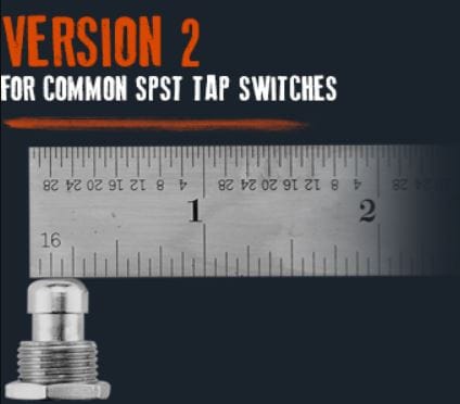 Barefoot Buttons Tillbehör Barefoot Buttons V2 MINI BLACK tgt11