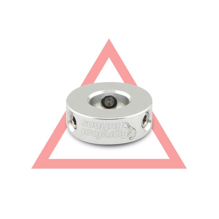 Barefoot Buttons Tillbehör Barefoot Buttons V2 MINI SILVER tgt11