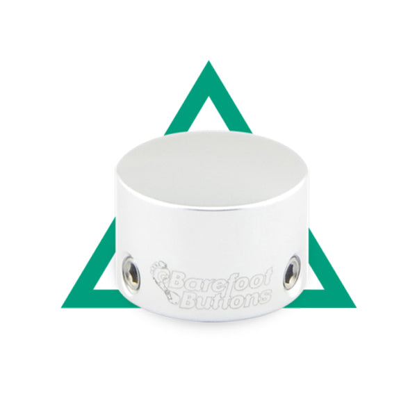 Barefoot Buttons V1 MINI TALLBOY SILVER