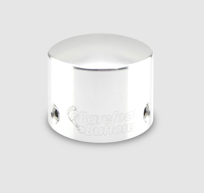 Barefoot Buttons V1 TALLBOY BIG BORE SILVER