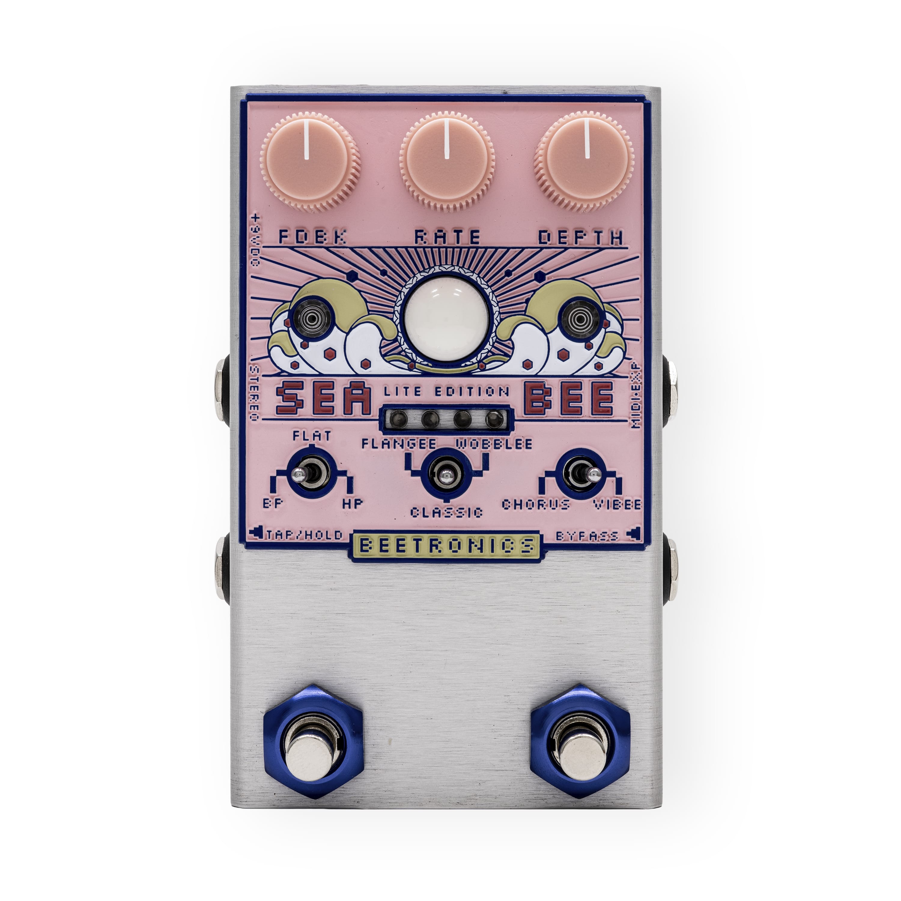 Beetronics FX Chorus Beetronics Seqabee Lite Pink tgt11