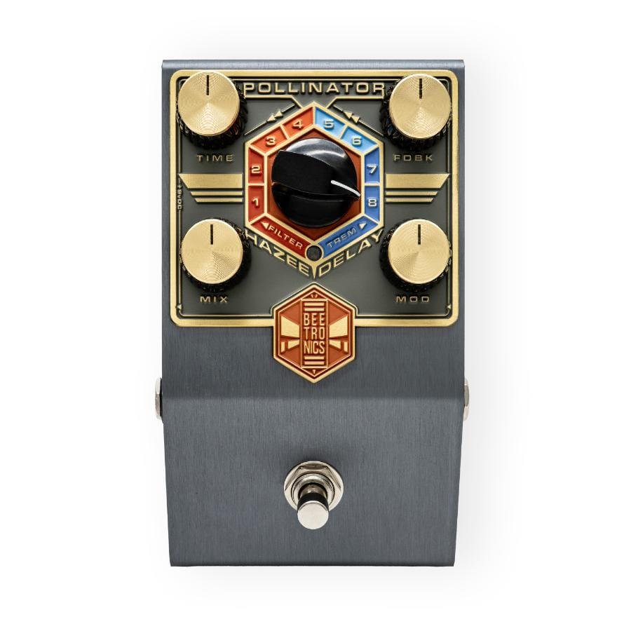 Beetronics FX Pedaler Beetronics Pollinator Hazee Delay tgt11