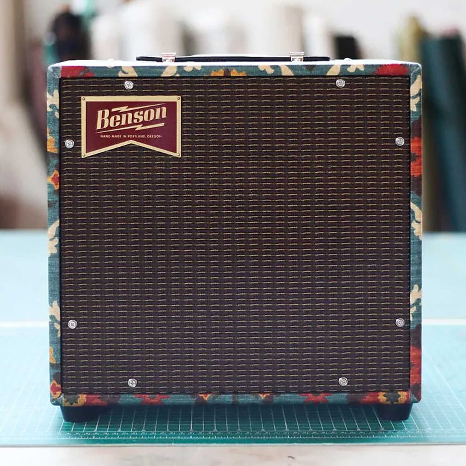 Benson Amps Förstärkare Benson Nathan Junior Reverb Combo Aunt Gertie Oxblood tgt11