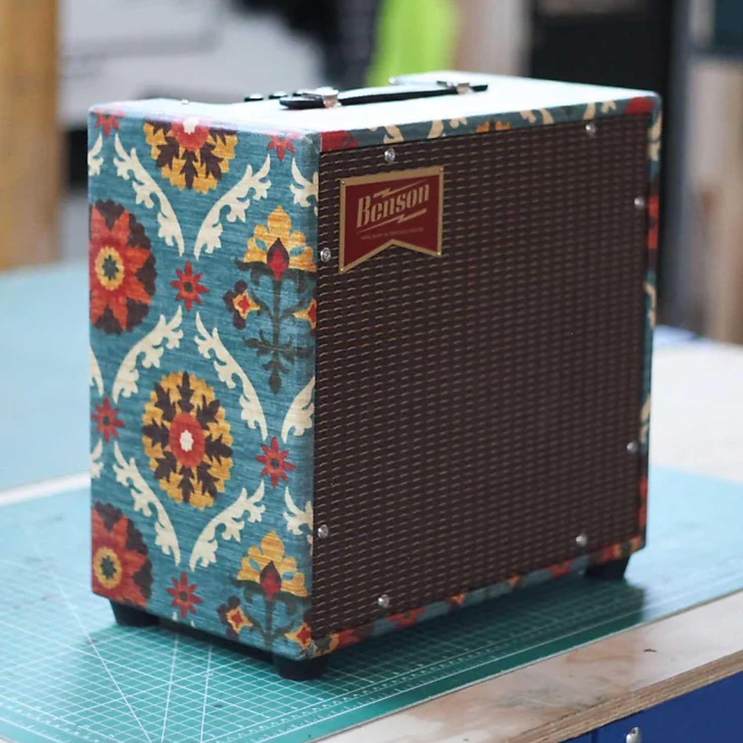 Benson Amps Förstärkare Benson Nathan Junior Reverb Combo Aunt Gertie Oxblood tgt11