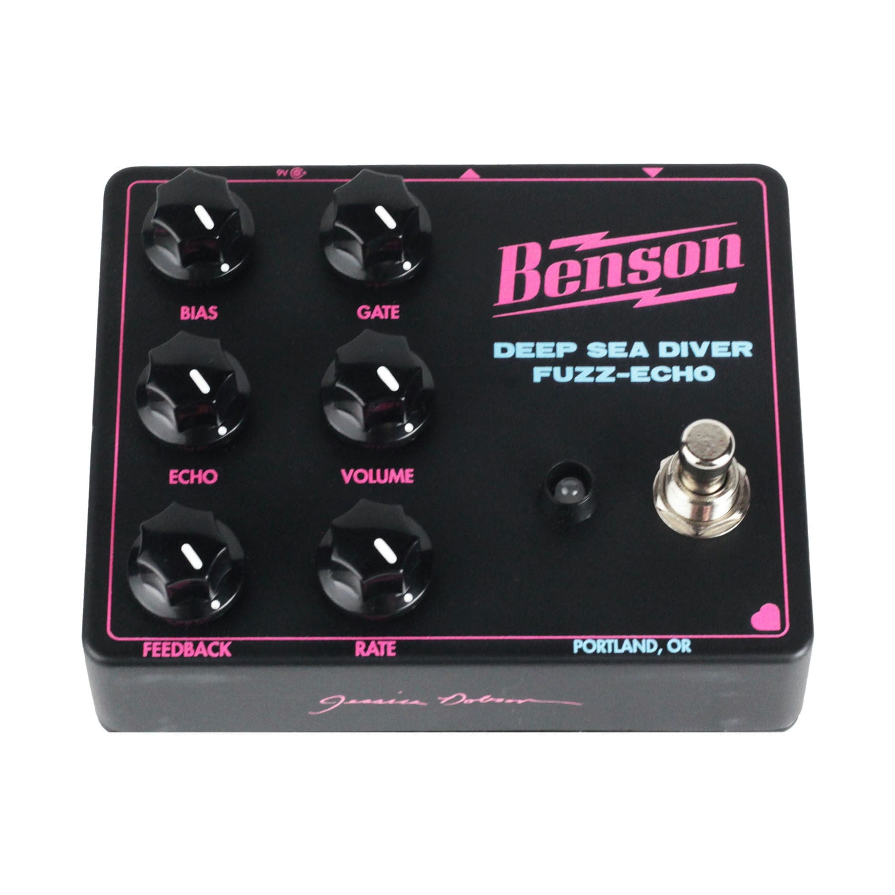 Benson Amps Fuzz pedal Benson Deep Sea Diver Fuzz-Echo tgt11