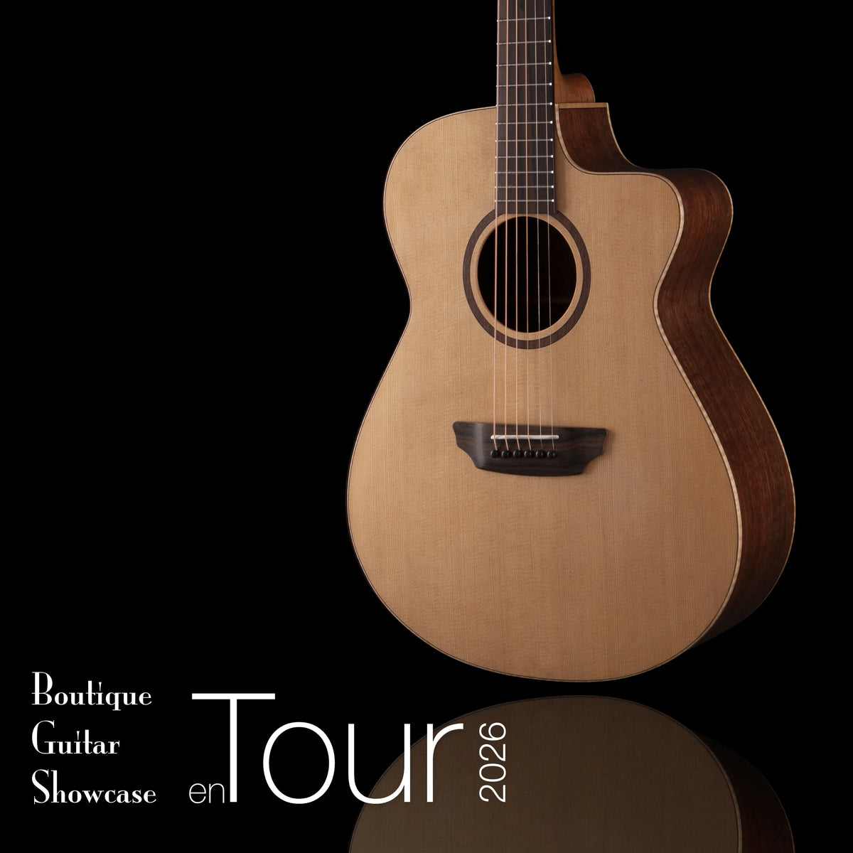 bgs 2026 Ak gitarr Donovan Leah Guitars Caroline | Benchmark Cutaway tgt11