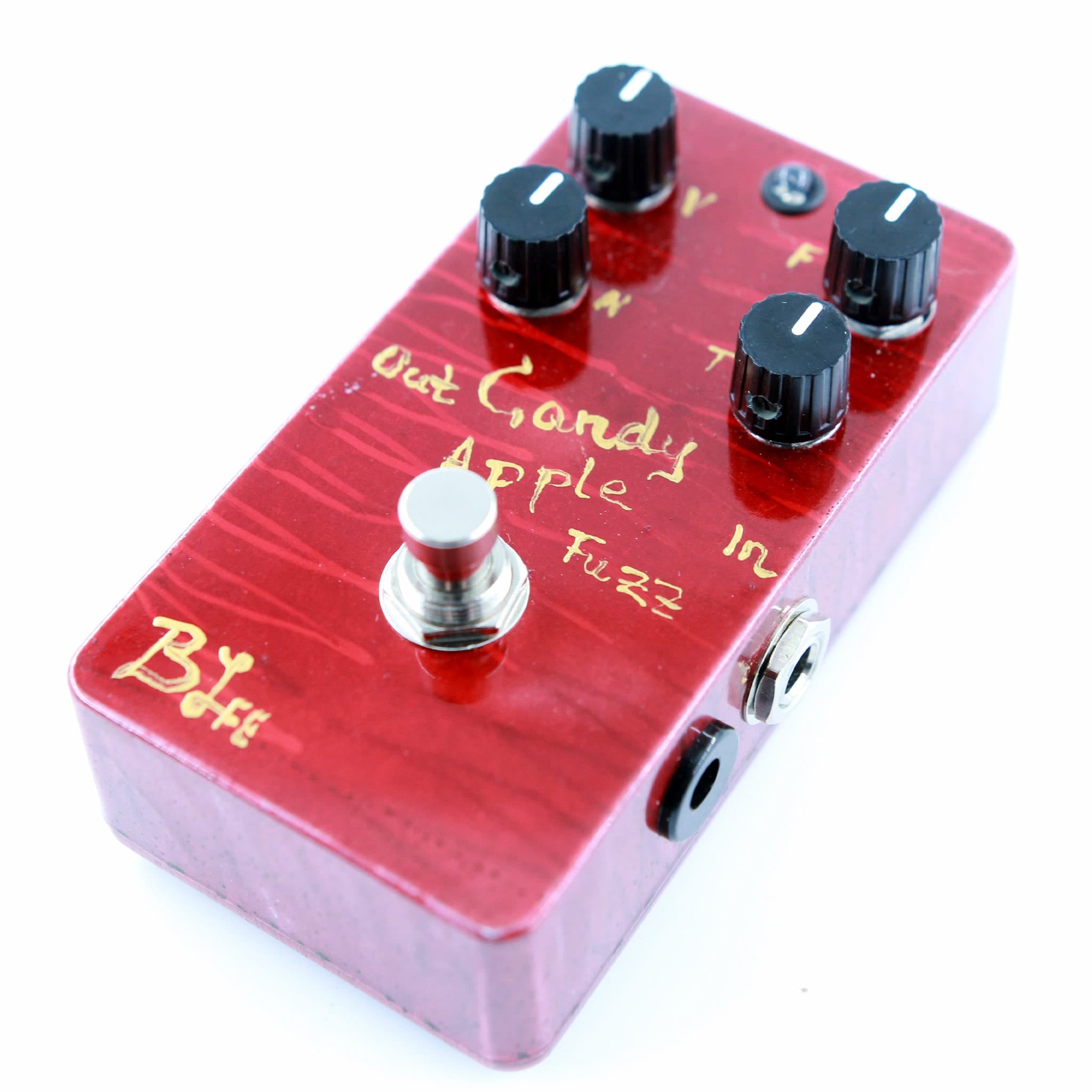 BJF Pedaler BJF Candy Apple Fuzz 4-knob tgt11