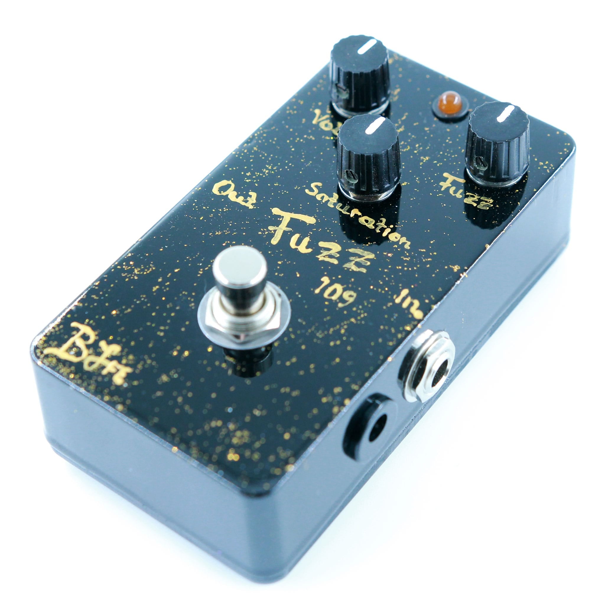 BJF Pedaler BJF Fuzz 109 MKII Black / Gold tgt11