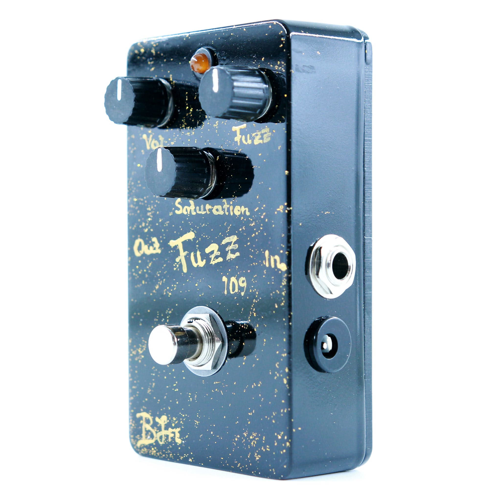 BJF Pedaler BJF Fuzz 109 MKII Black / Gold tgt11