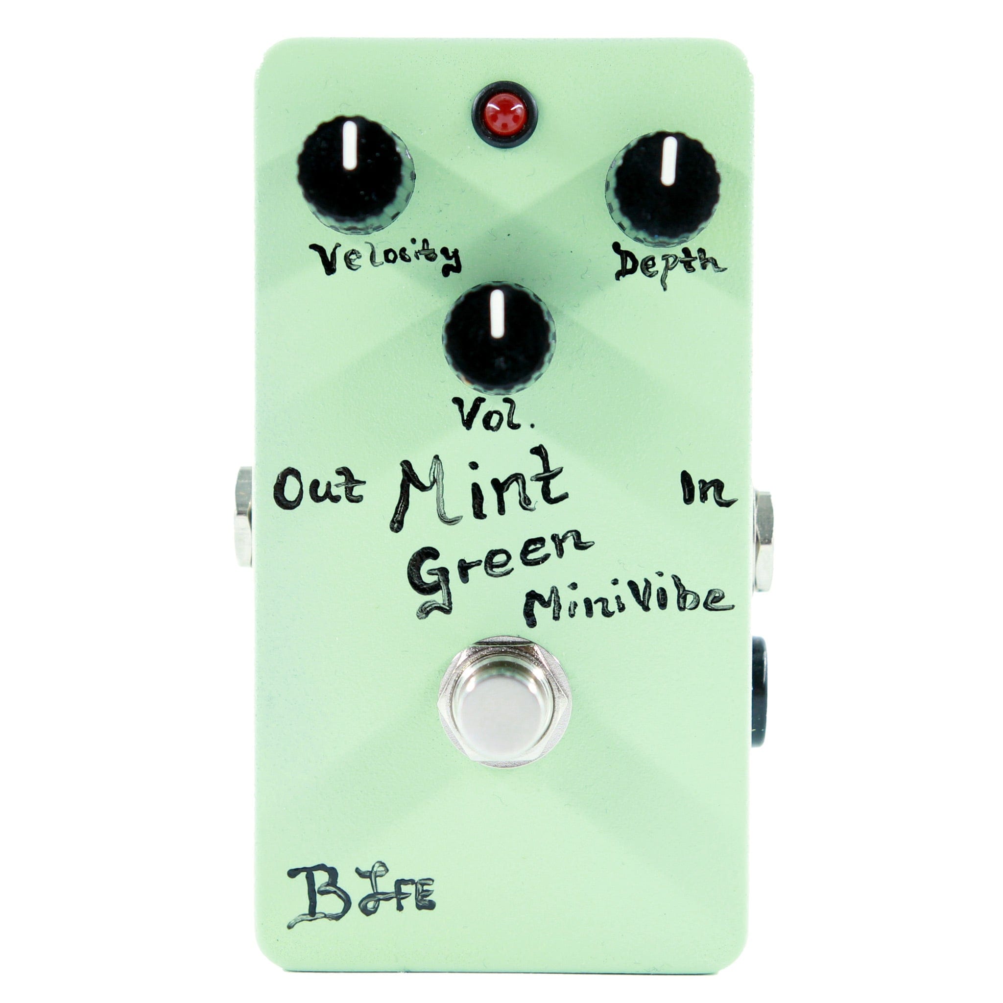 ギター BearFoot BJF Design Mint Green Mini Vibe Bearfoot FX Mint Green Mini Vibe | Reverb