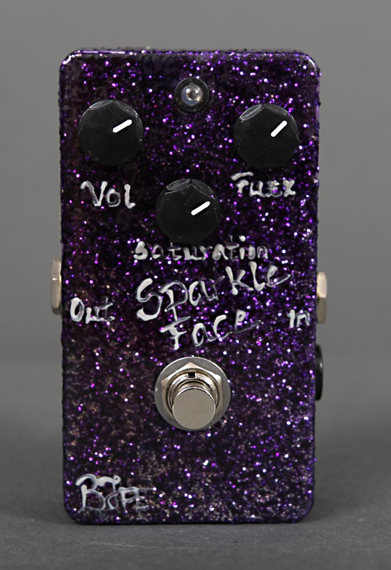 BJF Sparkle Face Fuzz Purple Sparkle