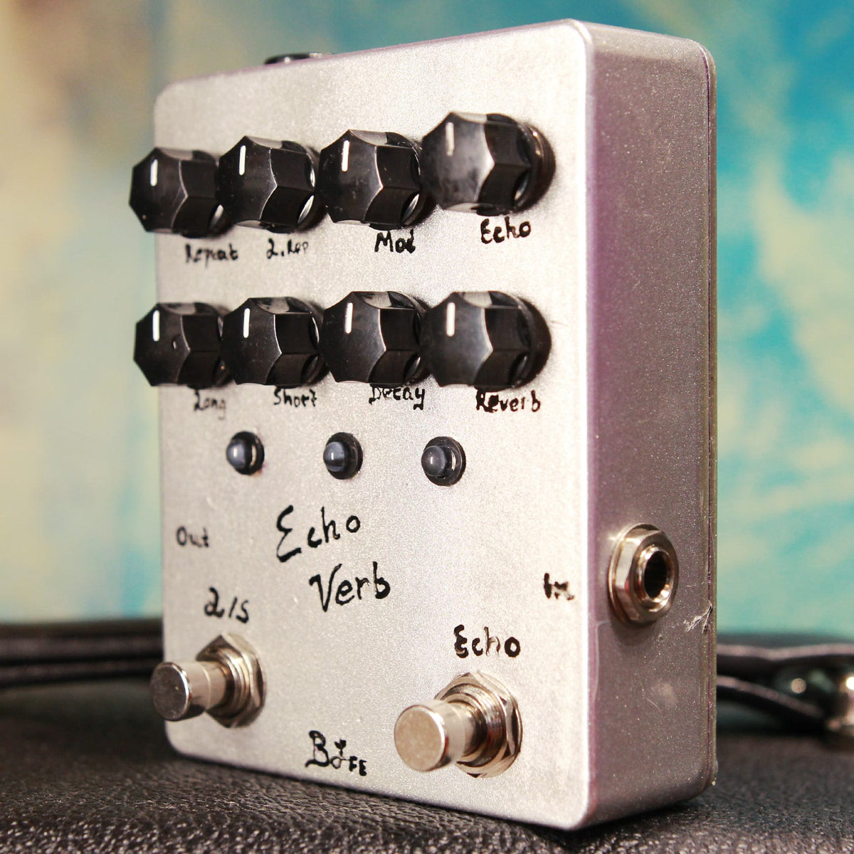 BJF Tape delay BJF Echoverb Super Deluxe Silver tgt11