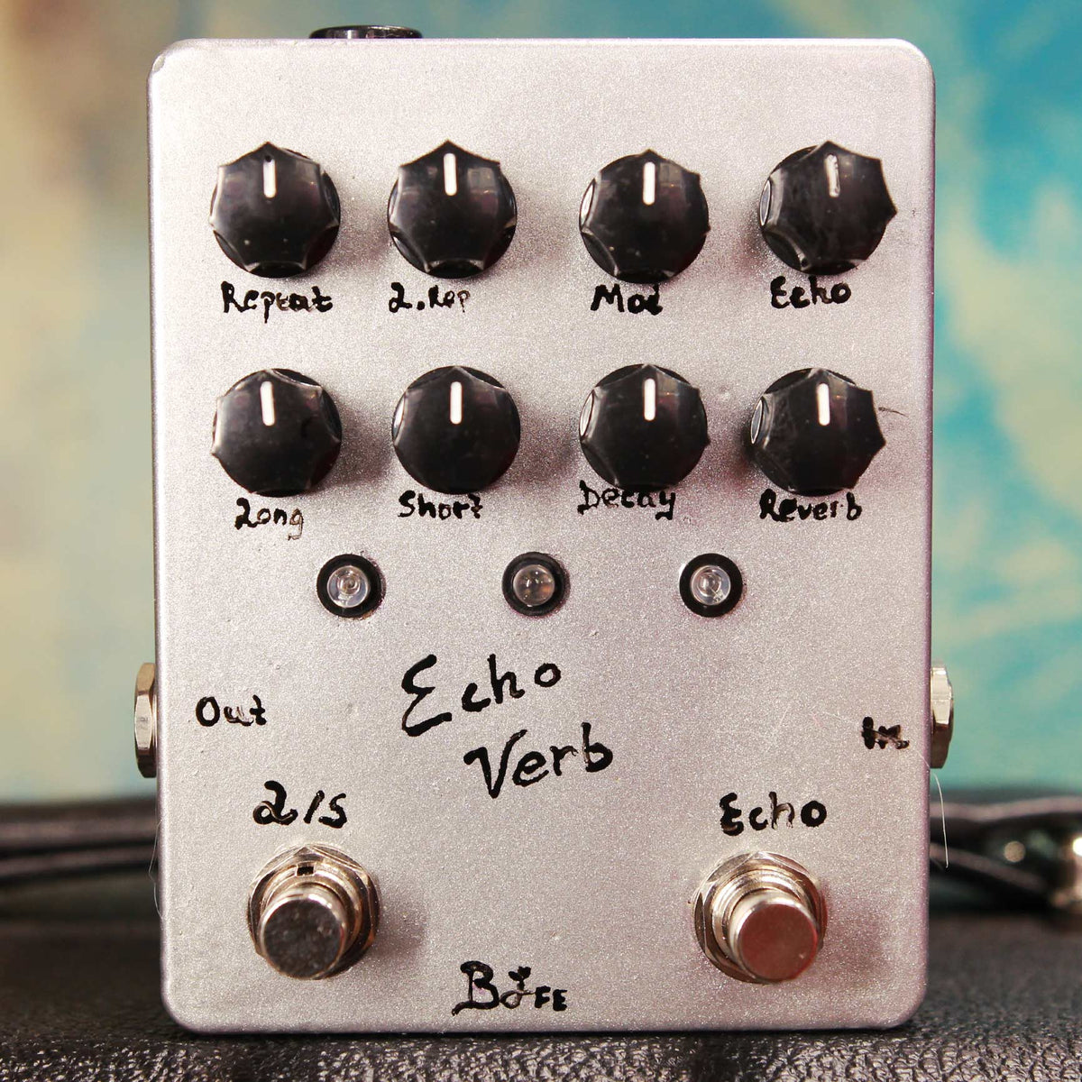 BJF Tape delay BJF Echoverb Super Deluxe Silver tgt11