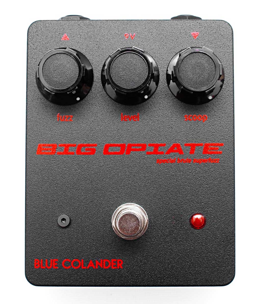 Blue Colander Stompboxes Pedaler Blue Colander Big Opiate tgt11