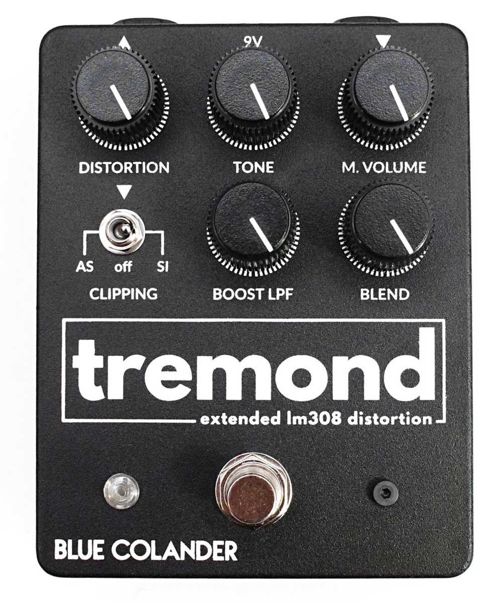 Blue Colander Stompboxes Pedaler Blue Colander Tremond tgt11