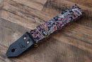 Bluebird Straps Stränginstrument Bluebird Deluxe Series - Paisley DarkBlue & Red tgt11
