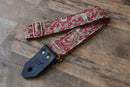 Bluebird Straps Stränginstrument Bluebird Deluxe Series - Paisley Red tgt11