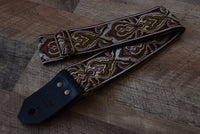 Bluebird Straps Stränginstrument Bluebird Modern Series - Chique Brown & Gold tgt11