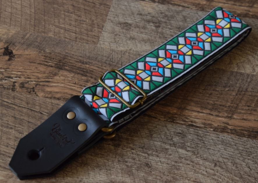 Bluebird Straps Stränginstrument Bluebird Modern Series - Stained Glass II Green tgt11