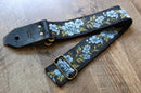 Bluebird Straps Stränginstrument Bluebird Standard Series - Flowers Blue Strap tgt11