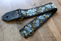Bluebird Straps Stränginstrument Bluebird Standard Series - Flowers Blue Strap tgt11