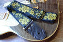 Bluebird Straps Stränginstrument Bluebird Standard Series - Flowers Yellow Strap tgt11