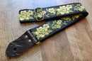 Bluebird Straps Stränginstrument Bluebird Standard Series - Flowers Yellow Strap tgt11