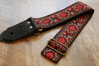 Bluebird Straps Stränginstrument Bluebird Standard Series - Hendrix Red Strap tgt11