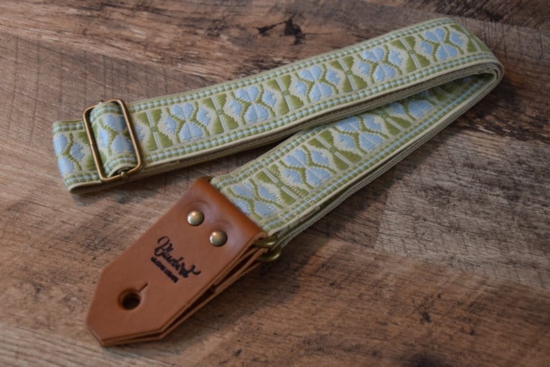 Bluebird Straps Stränginstrument Bluebird Vintage Custom - Blue & Green tgt11