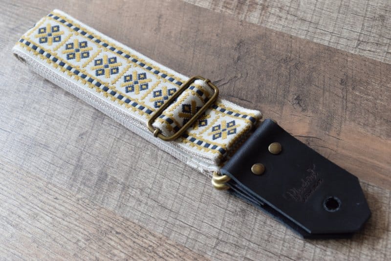 Bluebird Straps Stränginstrument Bluebird Vintage & Rare Series - Vintage Beige Cross Strap tgt11