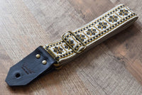 Bluebird Straps Stränginstrument Bluebird Vintage & Rare Series - Vintage Beige Cross Strap tgt11