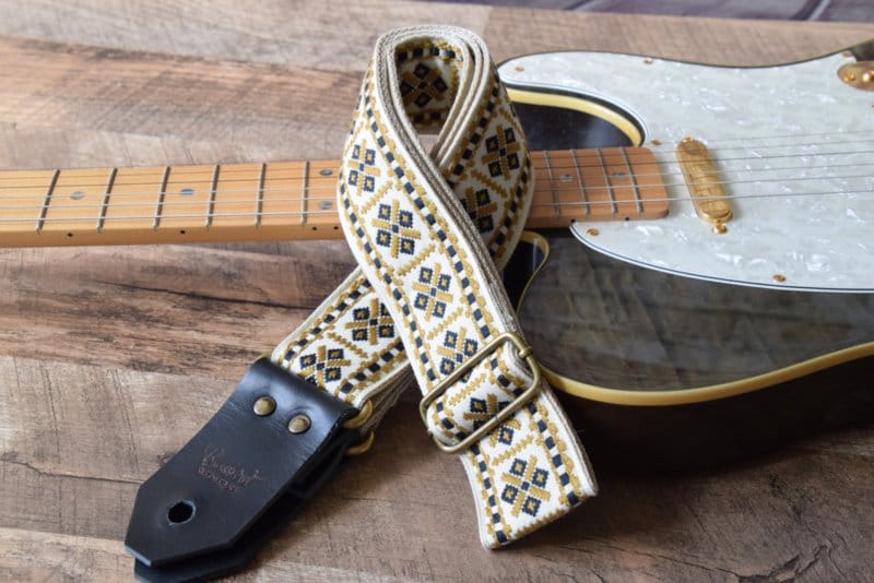 Bluebird Straps Stränginstrument Bluebird Vintage & Rare Series - Vintage Beige Cross Strap tgt11
