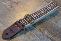 Bluebird Straps Stränginstrument Bluebird Vintage Series - Brussel Brown Square tgt11