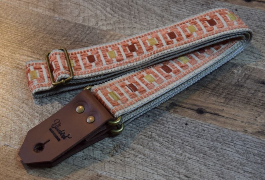 Bluebird Straps Stränginstrument Bluebird Vintage Series - Brussel Pink Square tgt11