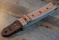 Bluebird Straps Stränginstrument Bluebird Vintage Series - Brussel Pink Square tgt11