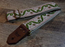 Bluebird Straps Stränginstrument Bluebird Vintage Series - Green & Pink Floral tgt11