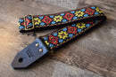 Bluebird Straps Tillbehör Bluebird Vintage Custom Yellow & Red Retro Hippie tgt11