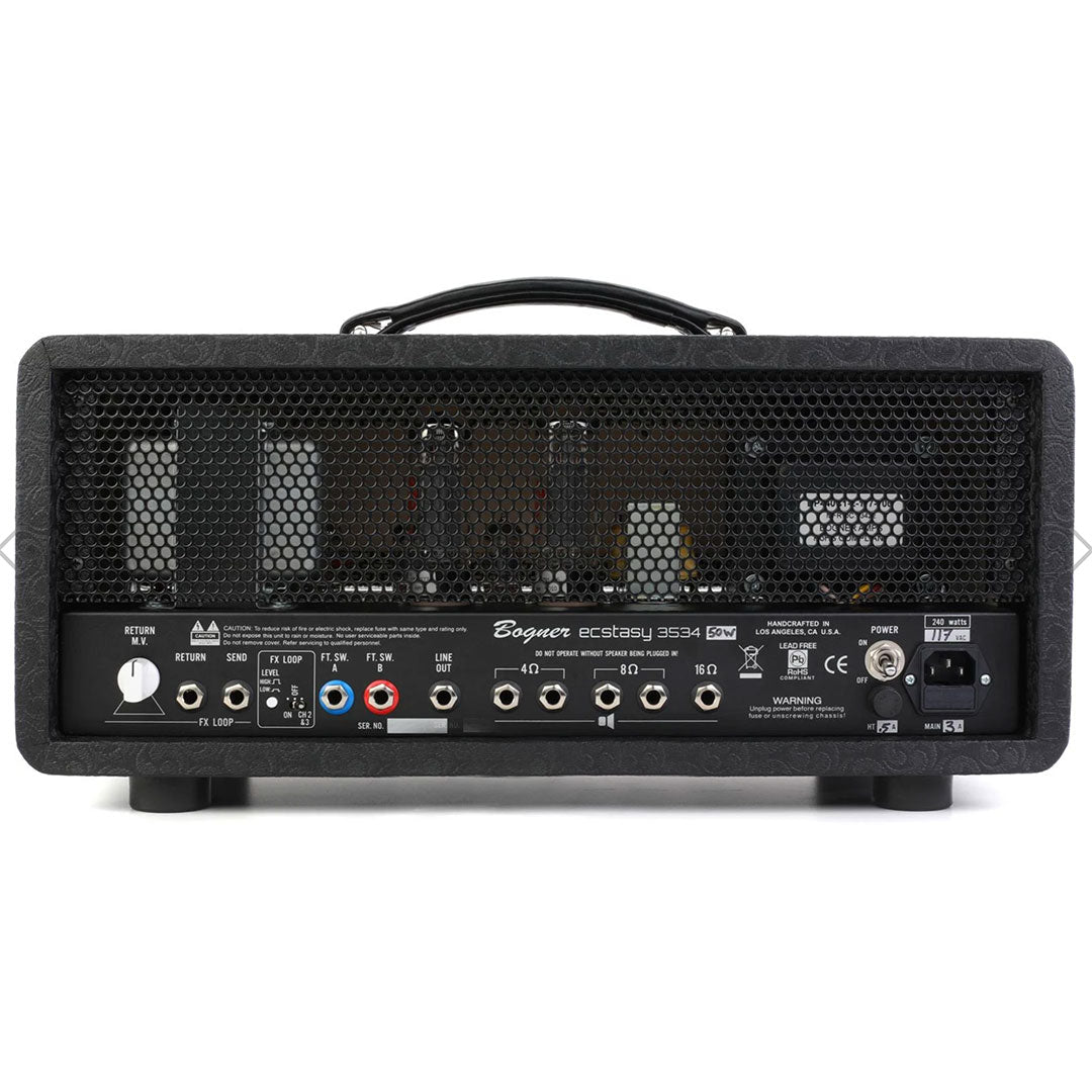 Bogner Ecstasy 3534 50-watt 3-channel Tube Head