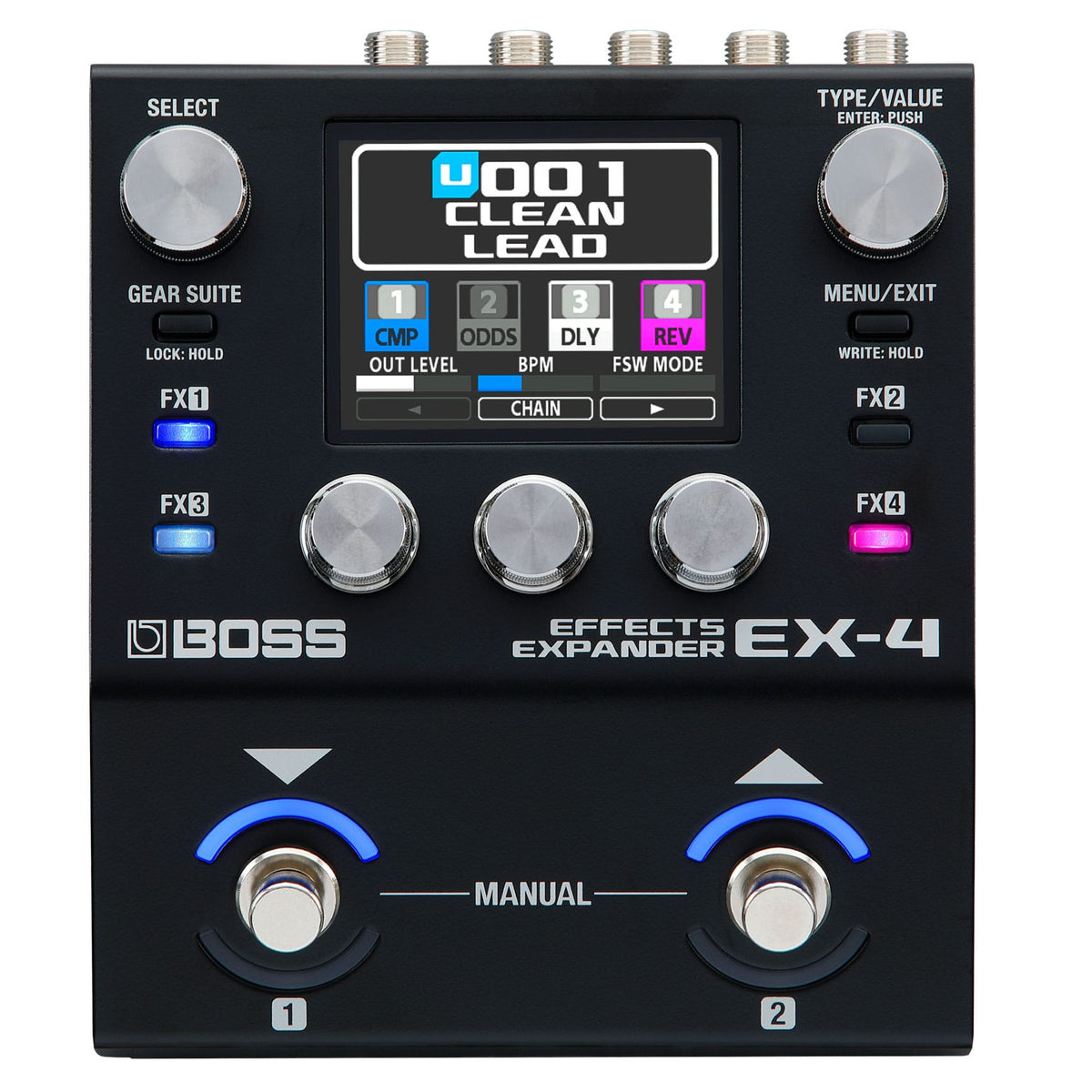 Boss Multieffektpedal Boss EX-4 Effects Expander tgt11