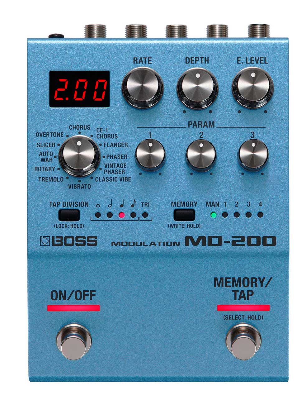 Boss Pedaler BOSS MD-200 Modulation tgt11