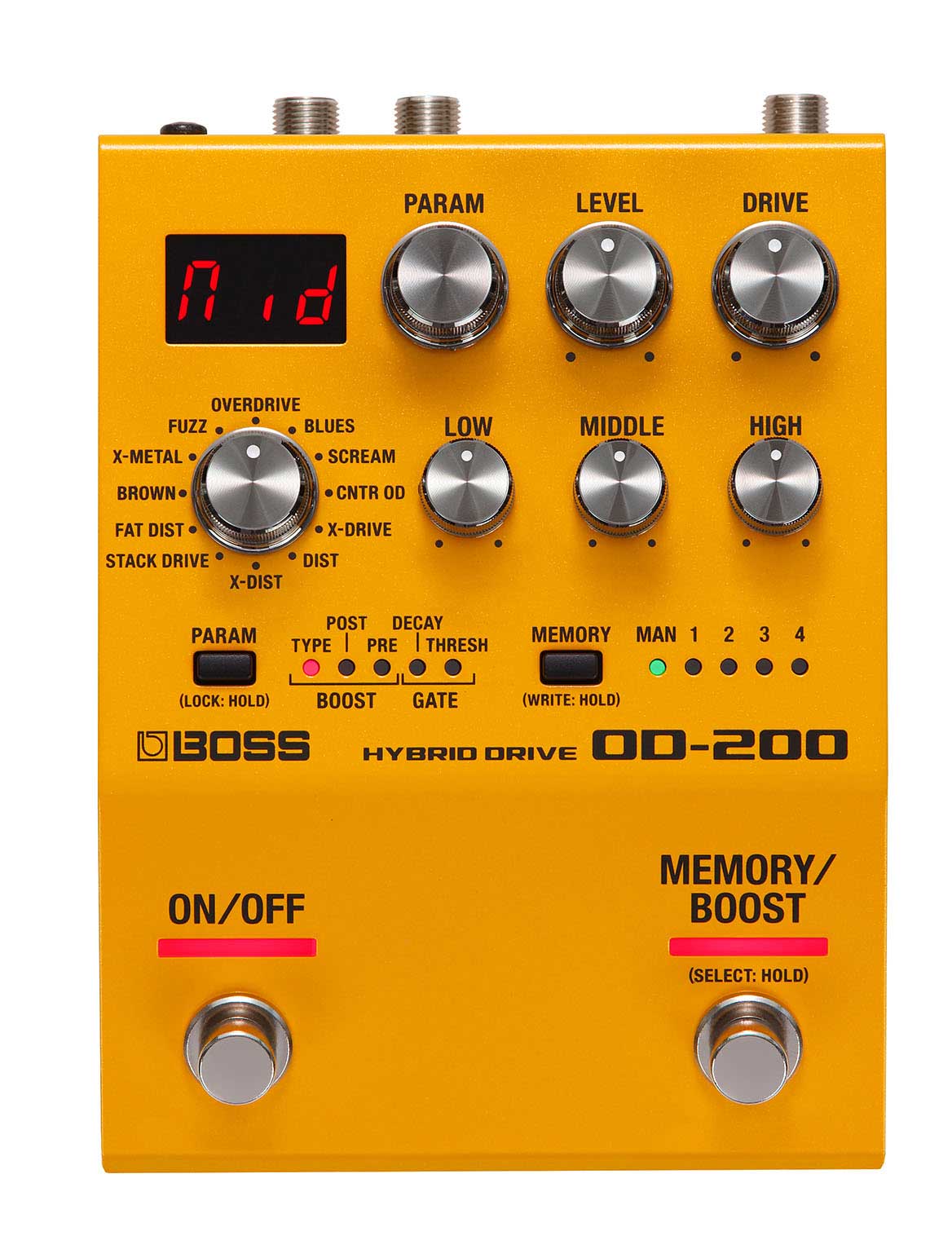 Boss Pedaler BOSS OD-200 Hybrid Drive tgt11