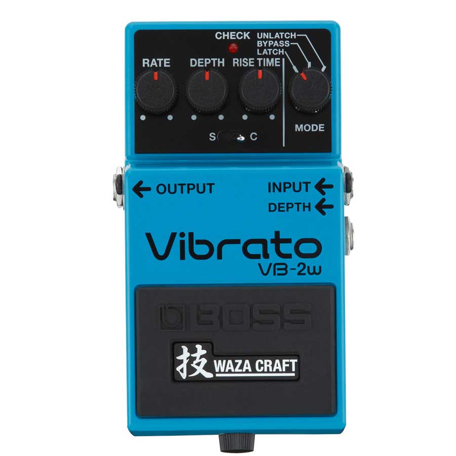 Boss Pedaler BOSS VB-2W Vibrato Waza Craft tgt11