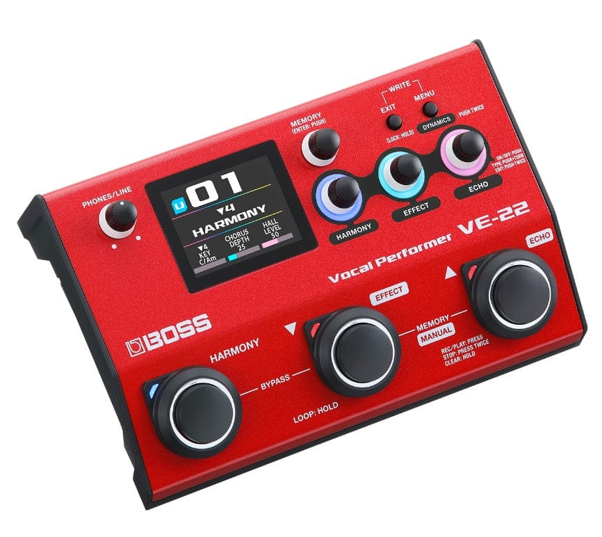 Boss Pedaler BOSS VE-22 Vocal Performer tgt11