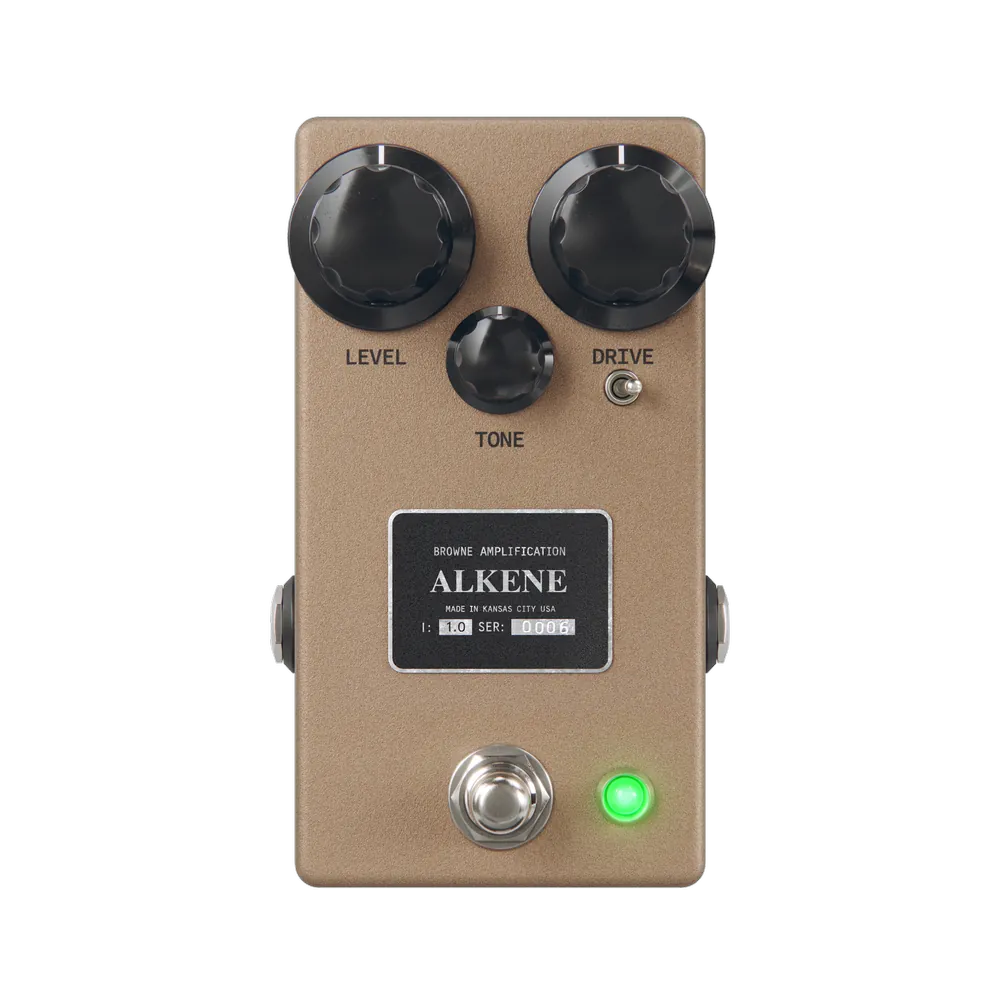Browne Amplification Overdrive Browne Amplification The ALKENE Nashville Overdrive tgt11