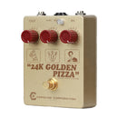 Caroline Guitar Company Fuzz pedal Caroline Guitar Company 24K Golden Pizza Fuzz LIM ED tgt11