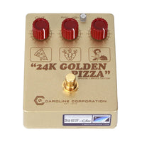 Caroline Guitar Company Fuzz pedal Caroline Guitar Company 24K Golden Pizza Fuzz LIM ED tgt11