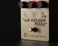Caroline Guitar Company Fuzz pedal Caroline Guitar Company 24K Golden Pizza Fuzz LIM ED tgt11