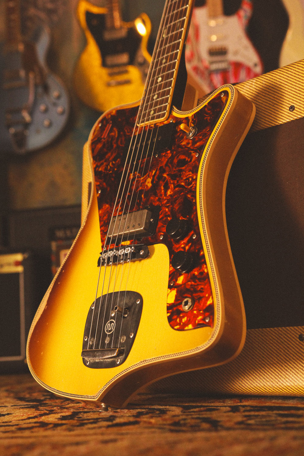 Castedosa Guitars El Halcon Baritone Light Aged Toasted Burnt Marshmallow