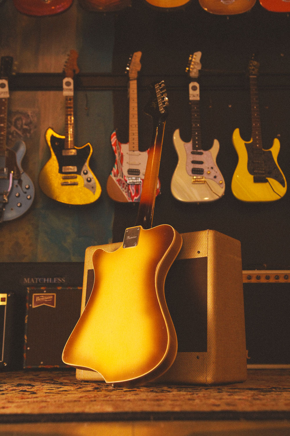 Castedosa Guitars El Halcon Baritone Light Aged Toasted Burnt Marshmallow