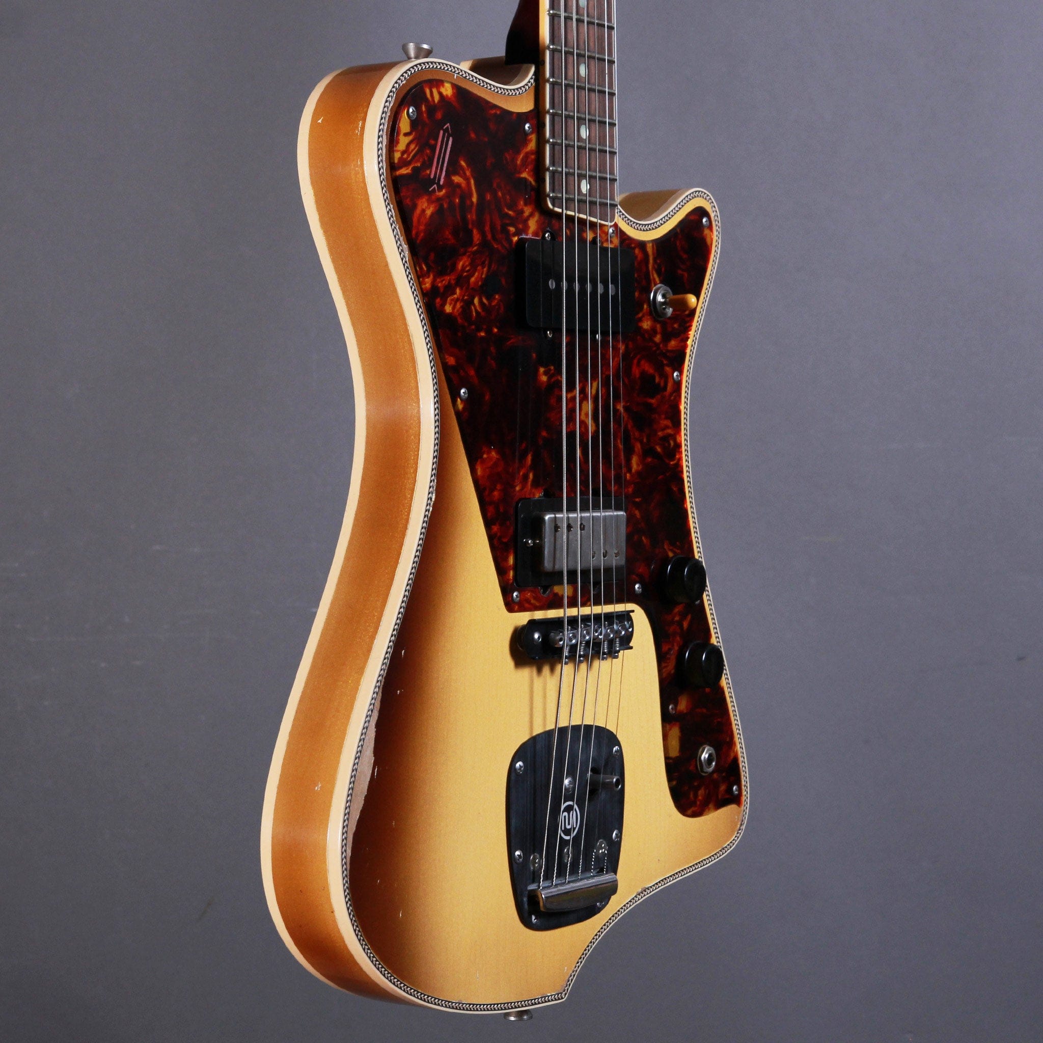 Castedosa Guitars Elgitarr Castedosa Guitars El Halcon Baritone Light Aged Toasted Burnt Marshmallow tgt11